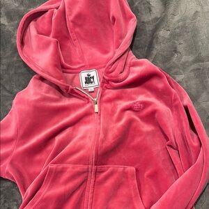 Juicy Couture Kids Pink Hoodie Jacket